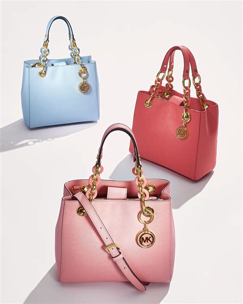 michael kors handbag colors|michael kors small blue handbags.